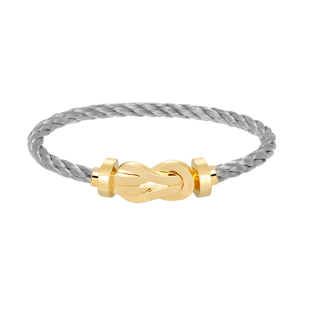 [LunaMar]LARGE 8-FIGURE BUCKLE BRACELET - GOLD