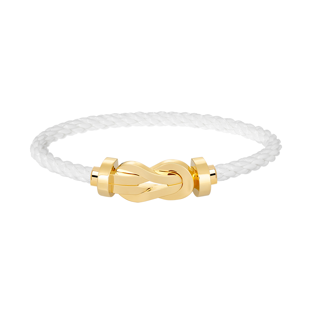 [LunaMar]LARGE 8-FIGURE BUCKLE BRACELET - GOLD