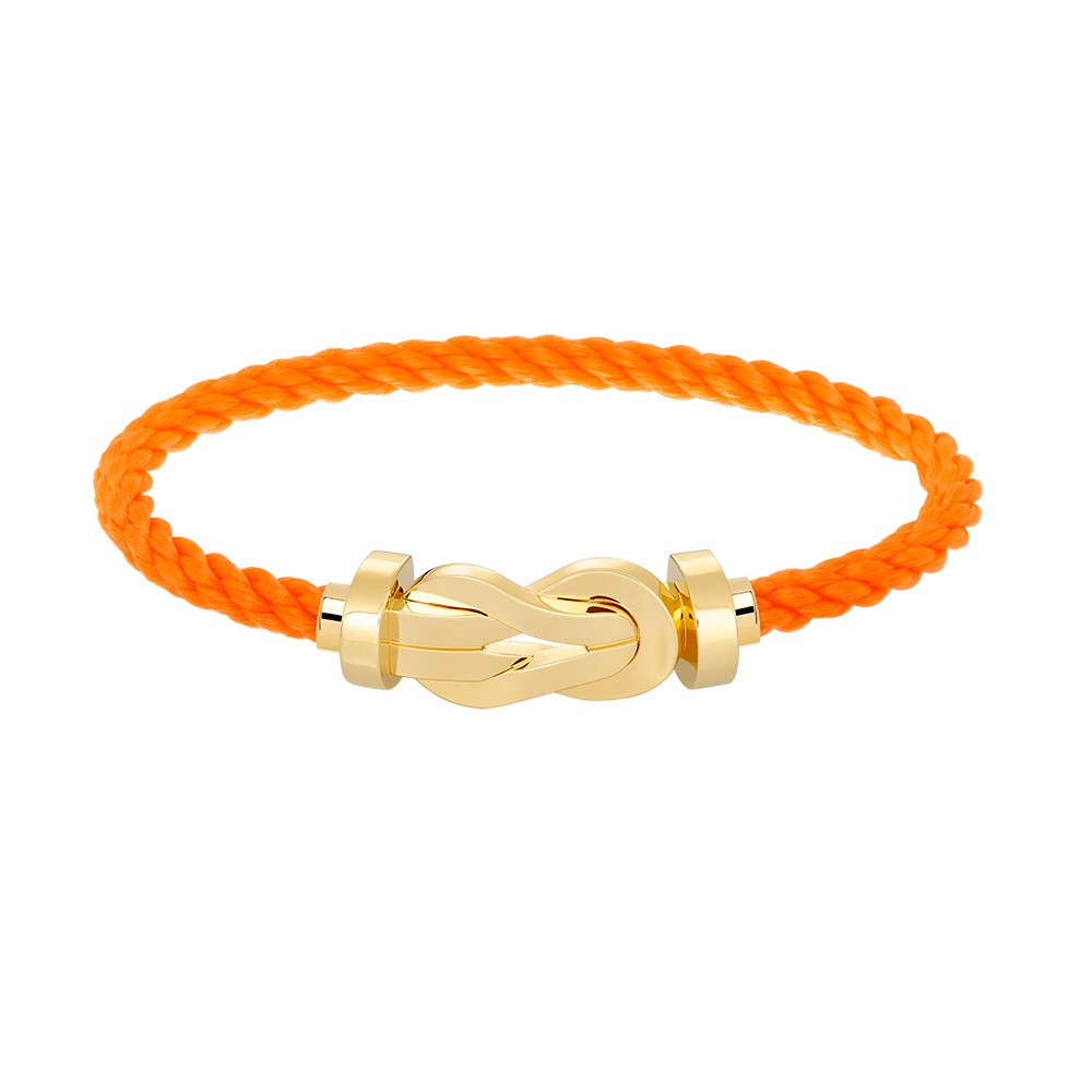 [LunaMar]LARGE 8-FIGURE BUCKLE BRACELET - GOLD