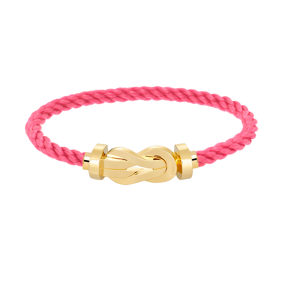 [LunaMar]LARGE 8-FIGURE BUCKLE BRACELET - GOLD