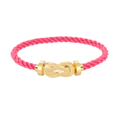 [LunaMar]LARGE 8-FIGURE BUCKLE BRACELET - GOLD