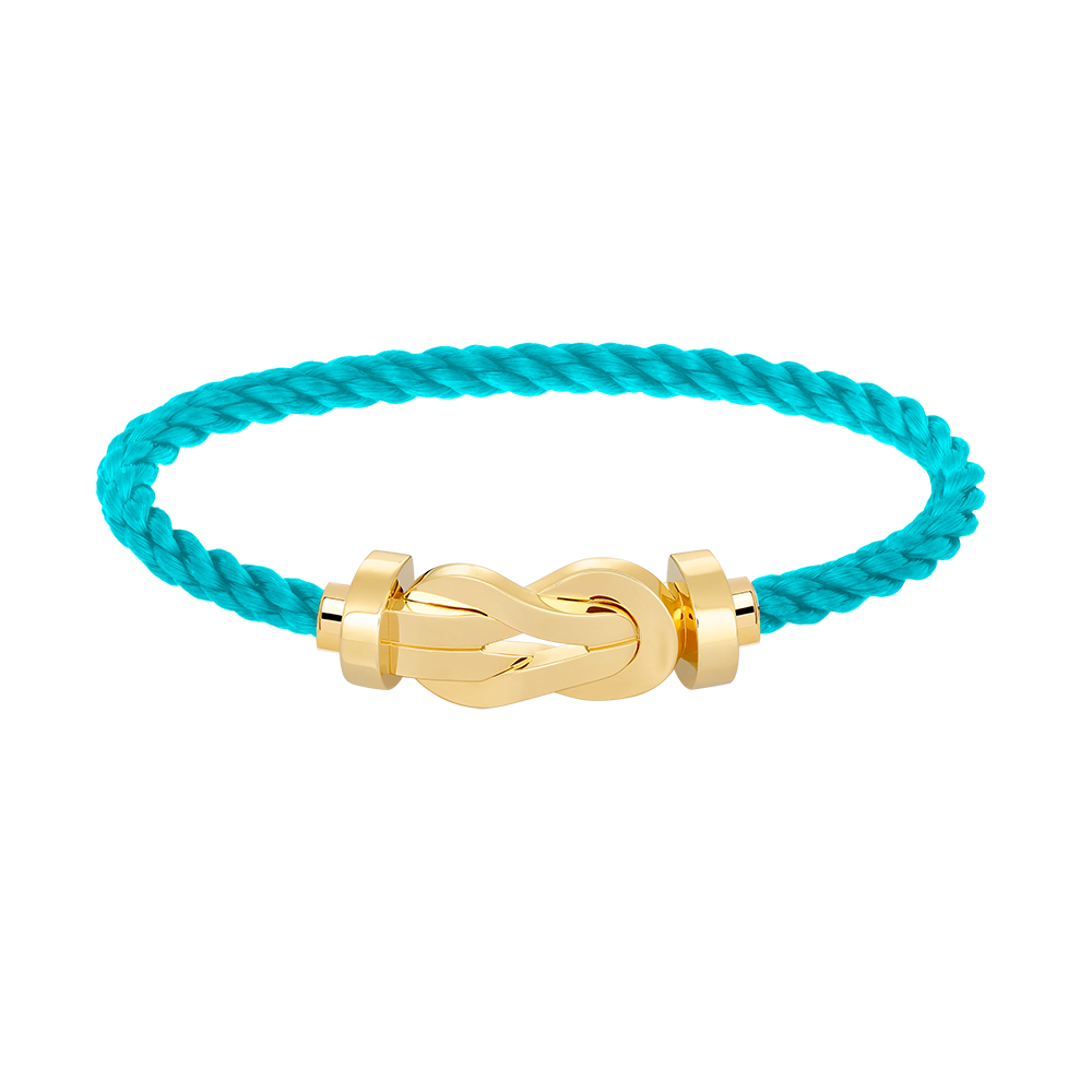 [LunaMar]LARGE 8-FIGURE BUCKLE BRACELET - GOLD