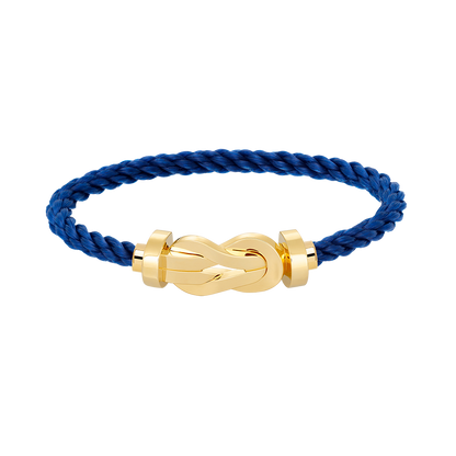 [LunaMar]LARGE 8-FIGURE BUCKLE BRACELET - GOLD