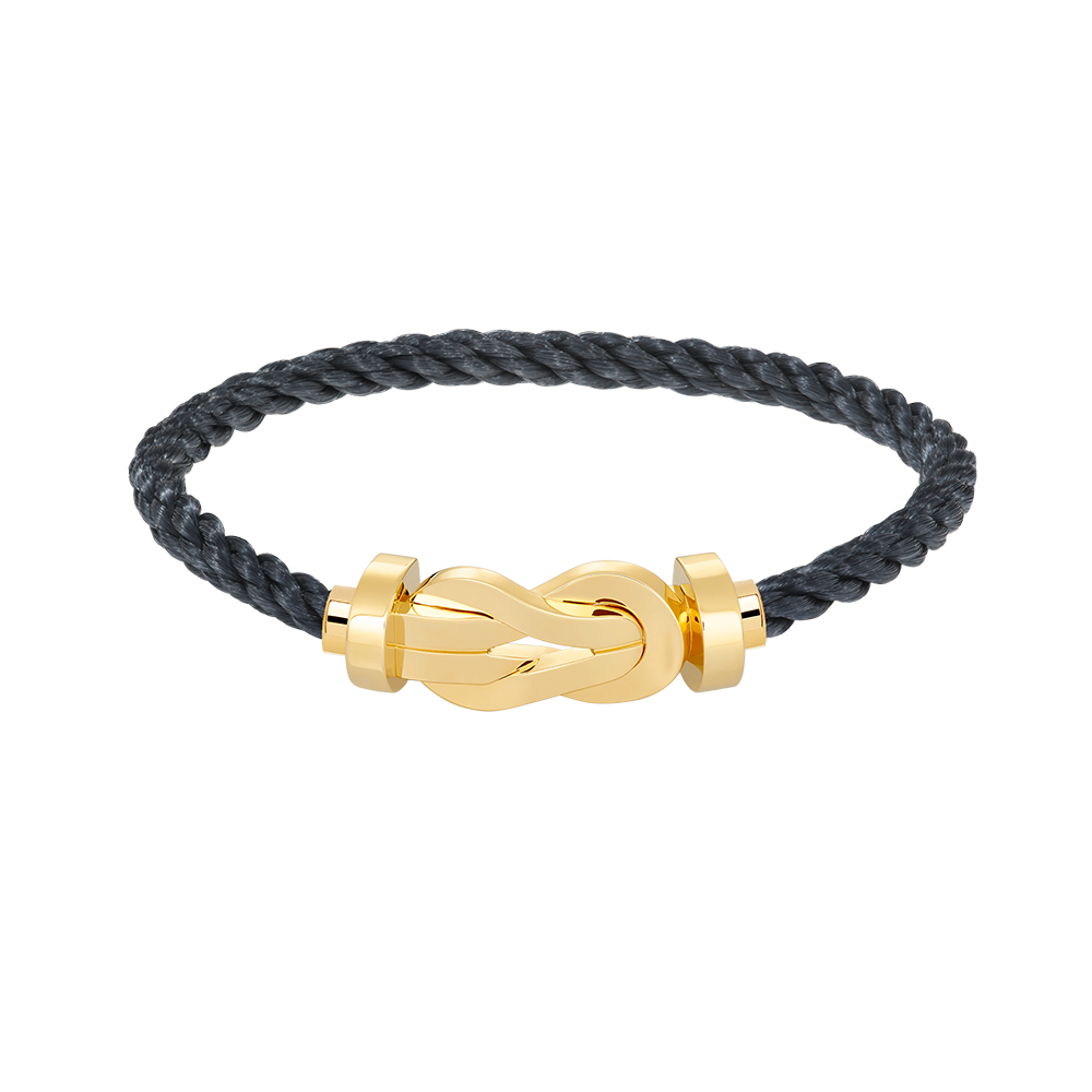 [LunaMar]LARGE 8-FIGURE BUCKLE BRACELET - GOLD