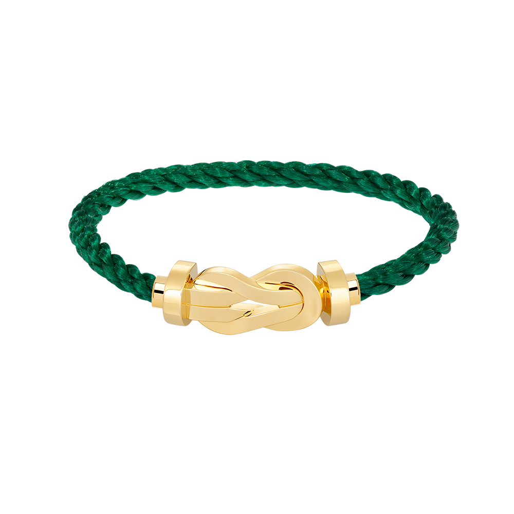 [LunaMar]LARGE 8-FIGURE BUCKLE BRACELET - GOLD
