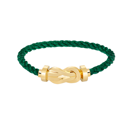 [LunaMar]LARGE 8-FIGURE BUCKLE BRACELET - GOLD