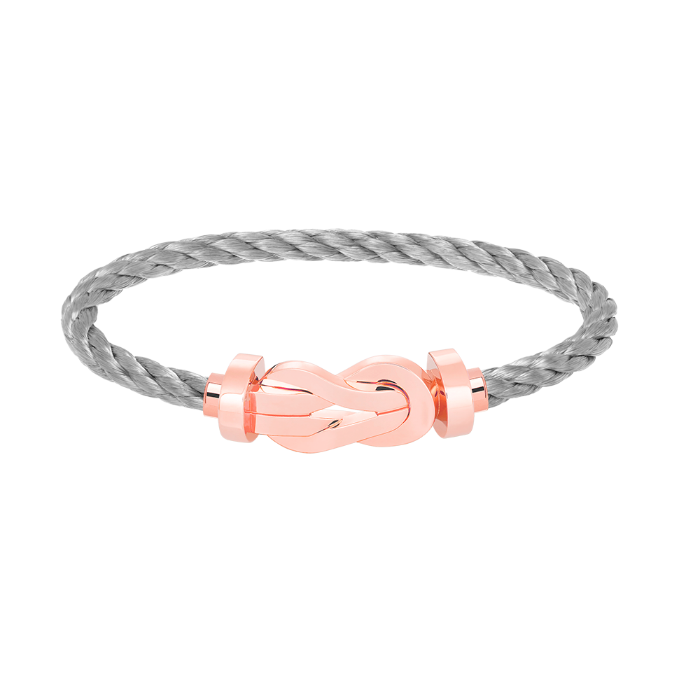 [LunaMar]LARGE 8-FIGURE BUCKLE BRACELET - ROSE GOLD