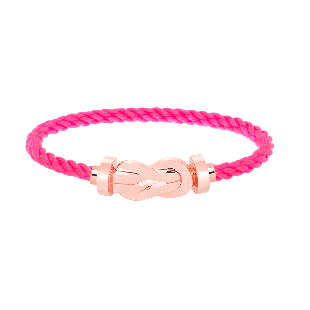 [LunaMar]LARGE 8-FIGURE BUCKLE BRACELET - ROSE GOLD