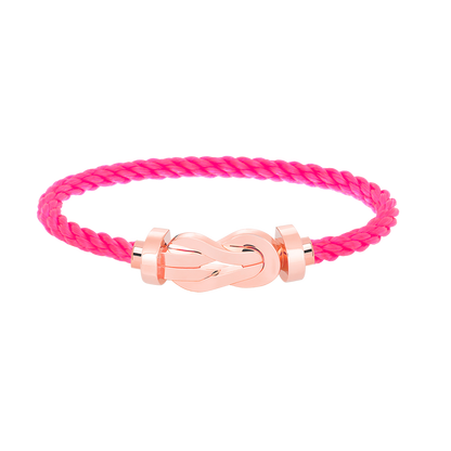 [LunaMar]LARGE 8-FIGURE BUCKLE BRACELET - ROSE GOLD