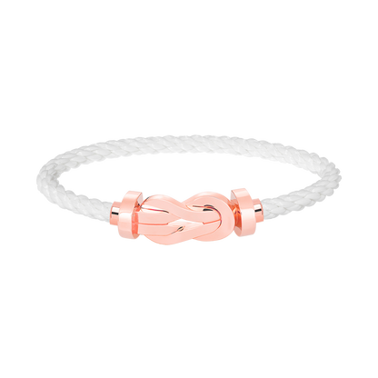 [LunaMar]LARGE 8-FIGURE BUCKLE BRACELET - ROSE GOLD