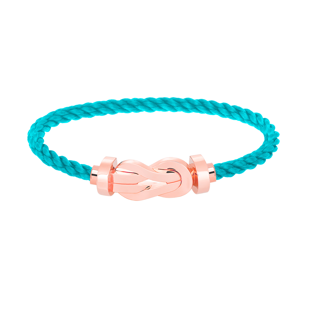 [LunaMar]LARGE 8-FIGURE BUCKLE BRACELET - ROSE GOLD