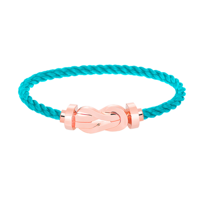 [LunaMar]LARGE 8-FIGURE BUCKLE BRACELET - ROSE GOLD