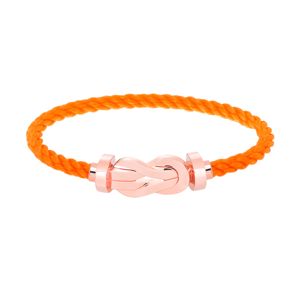 [LunaMar]LARGE 8-FIGURE BUCKLE BRACELET - ROSE GOLD
