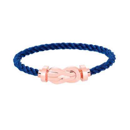 [LunaMar]LARGE 8-FIGURE BUCKLE BRACELET - ROSE GOLD