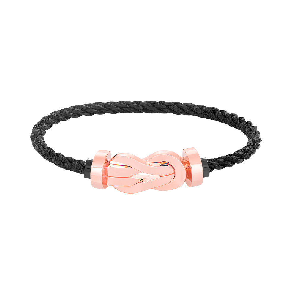 [LunaMar]LARGE 8-FIGURE BUCKLE BRACELET - ROSE GOLD