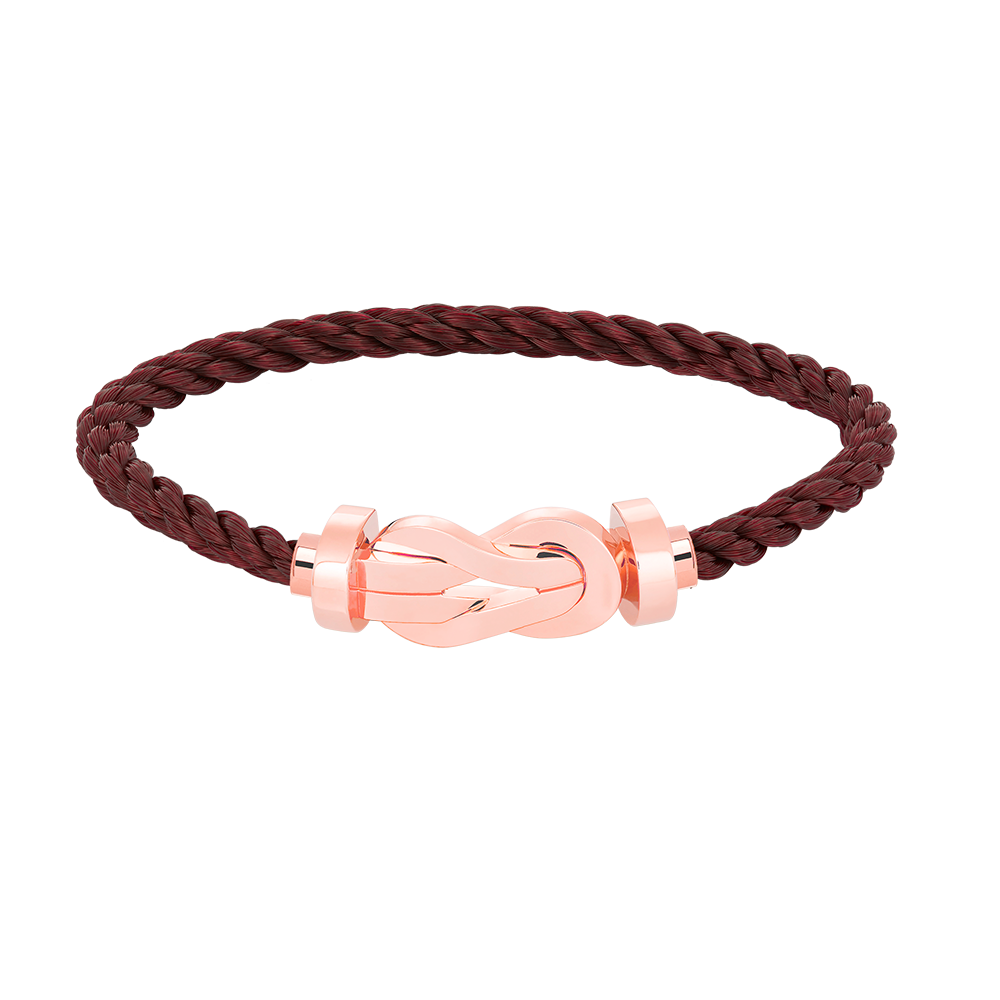 [LunaMar]LARGE 8-FIGURE BUCKLE BRACELET - ROSE GOLD