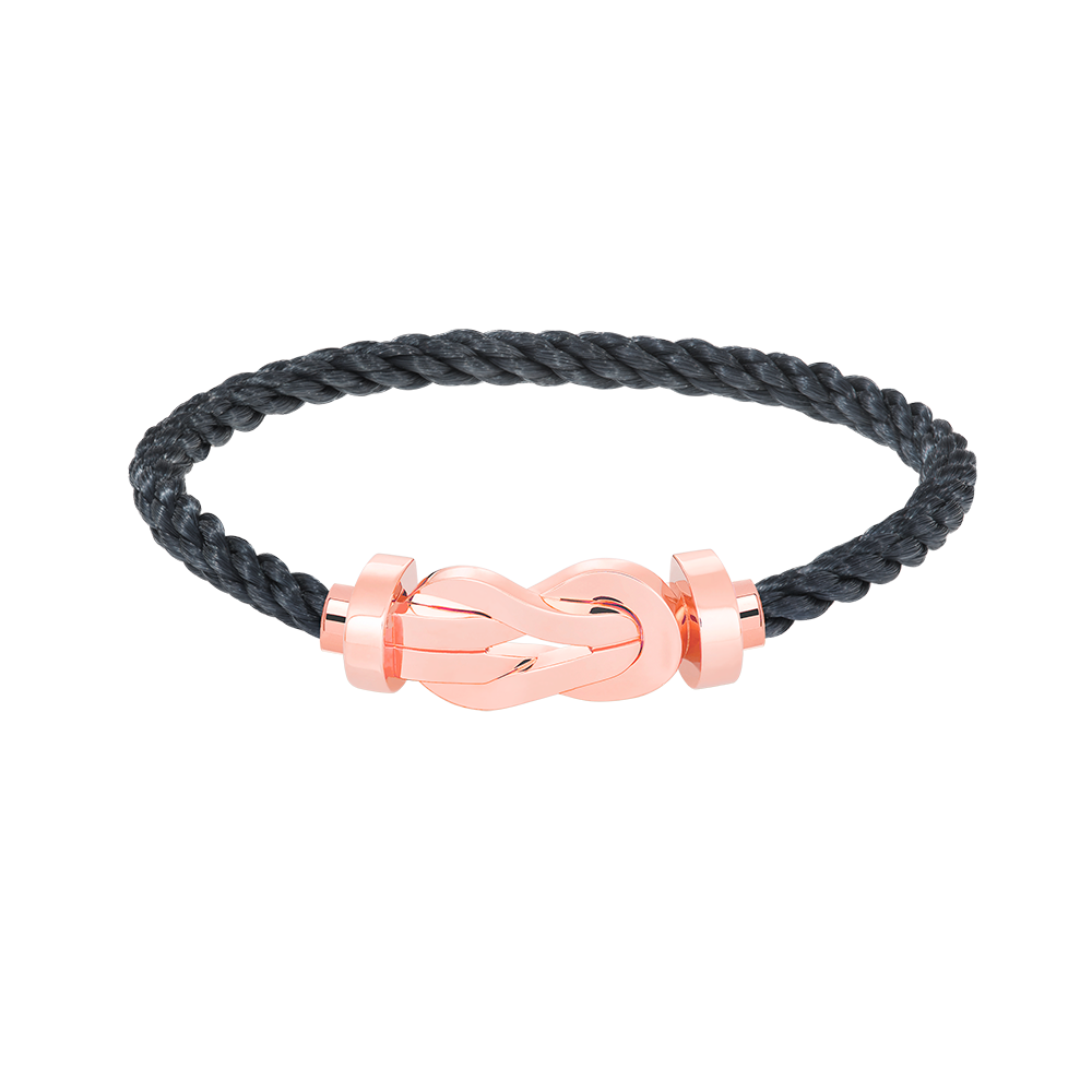 [LunaMar]LARGE 8-FIGURE BUCKLE BRACELET - ROSE GOLD
