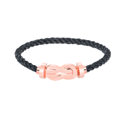 [LunaMar]LARGE 8-FIGURE BUCKLE BRACELET - ROSE GOLD