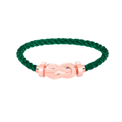 [LunaMar]LARGE 8-FIGURE BUCKLE BRACELET - ROSE GOLD