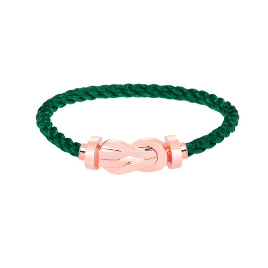 [LunaMar]LARGE 8-FIGURE BUCKLE BRACELET - ROSE GOLD