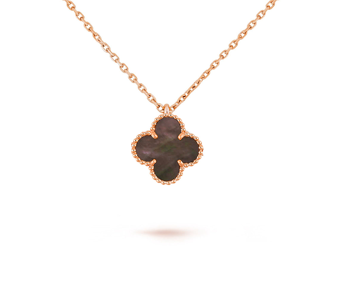 [LunaMar]9.5MM MINI CLOVER PENDANT NECKLACE COLLECTION