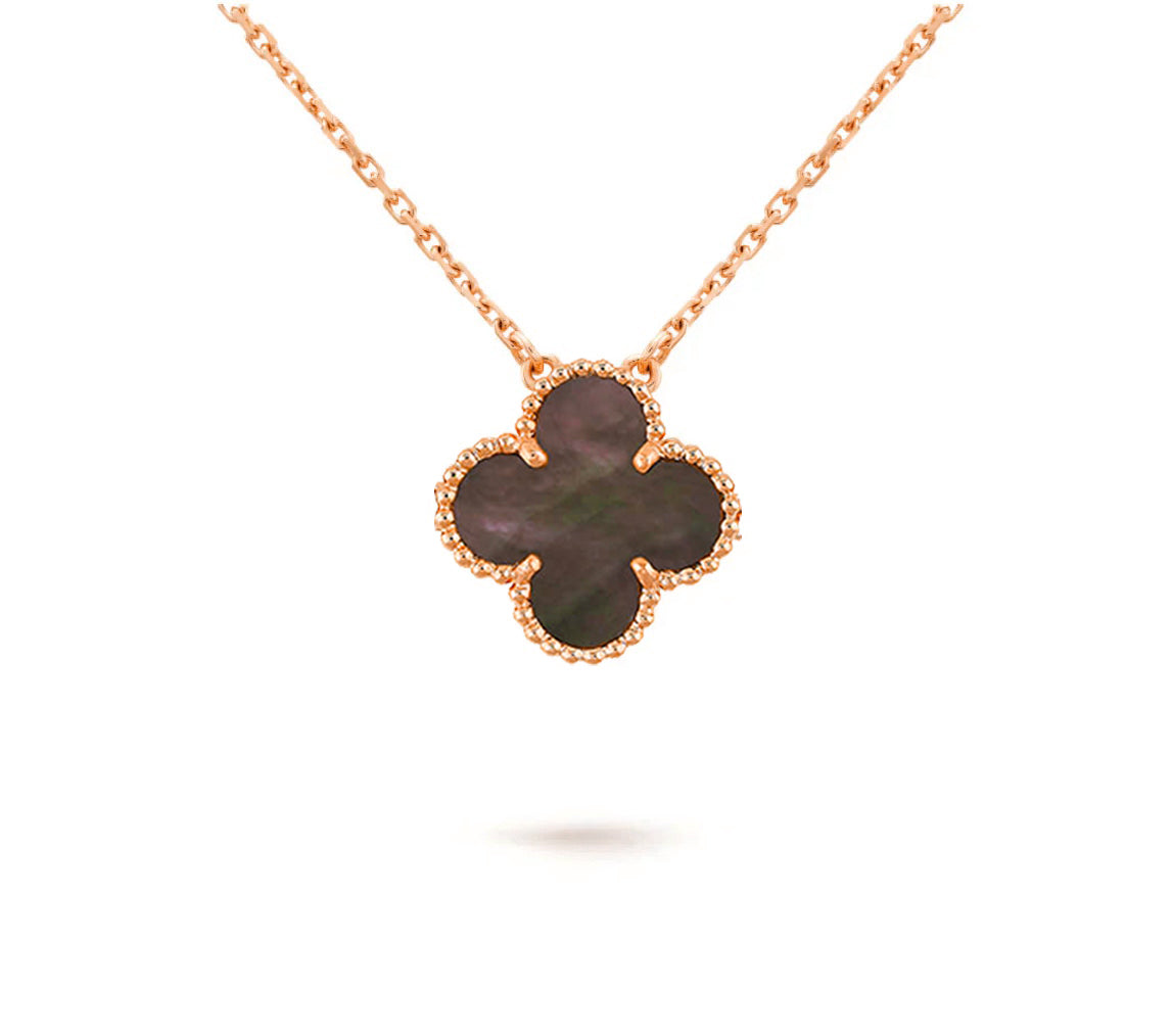[LunaMar]15MM CLOVER FLOWER PENDANT NECKLACE COLLECTION