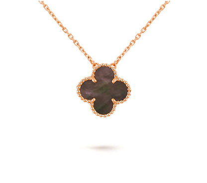 [LunaMar]15MM CLOVER FLOWER PENDANT NECKLACE COLLECTION