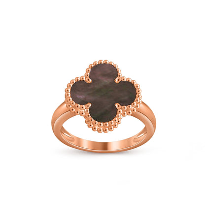 [LunaMar]LUCKY CLOVER VINTAGE ROSE GOLD RING COLLECTION