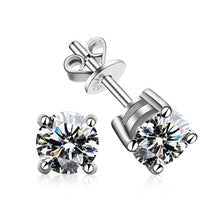[LunaMar]FOUR-PRONG MOISSANITE EARRINGS