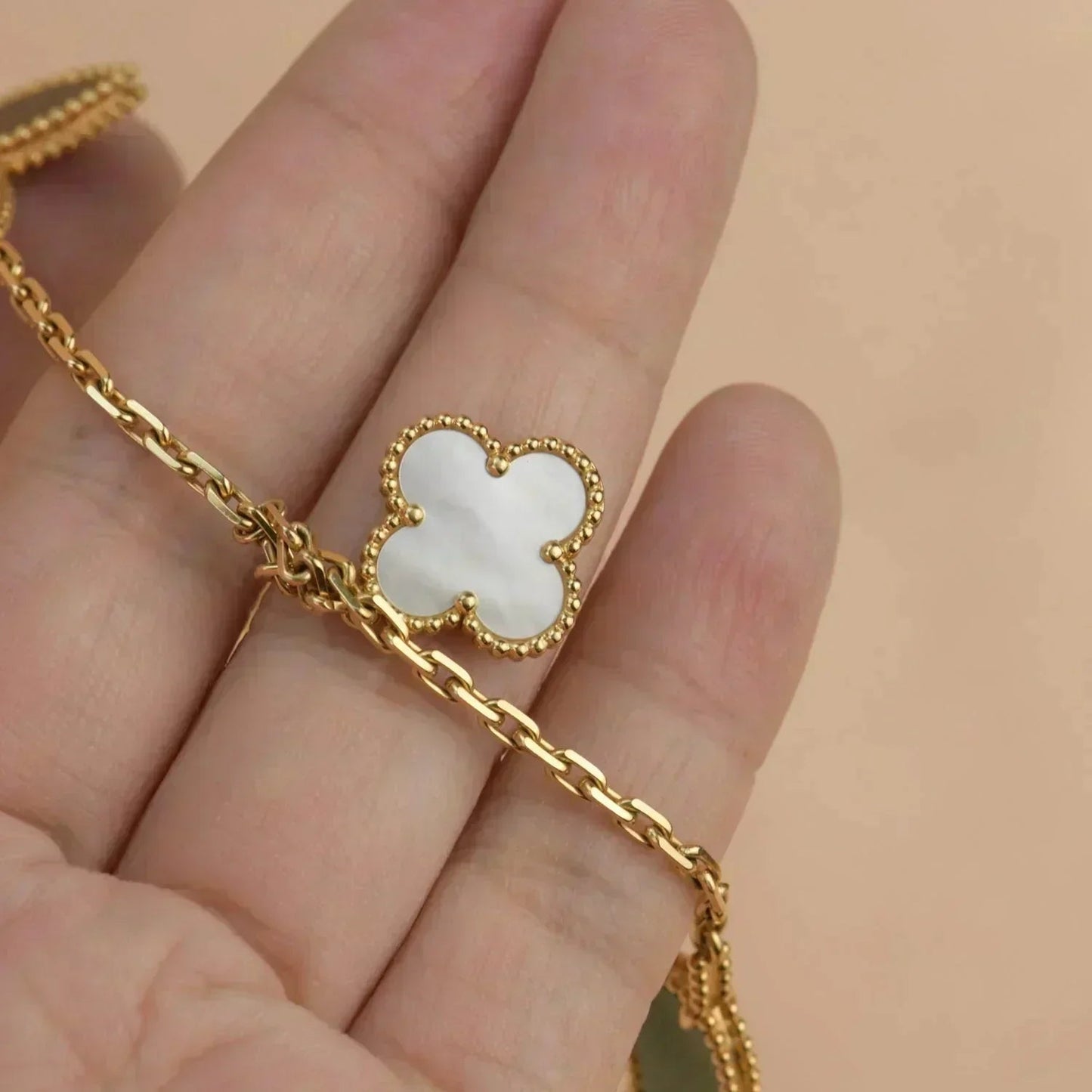 [LunaMar]LUCKY NATURE MULTI-CHARM BRACELET
