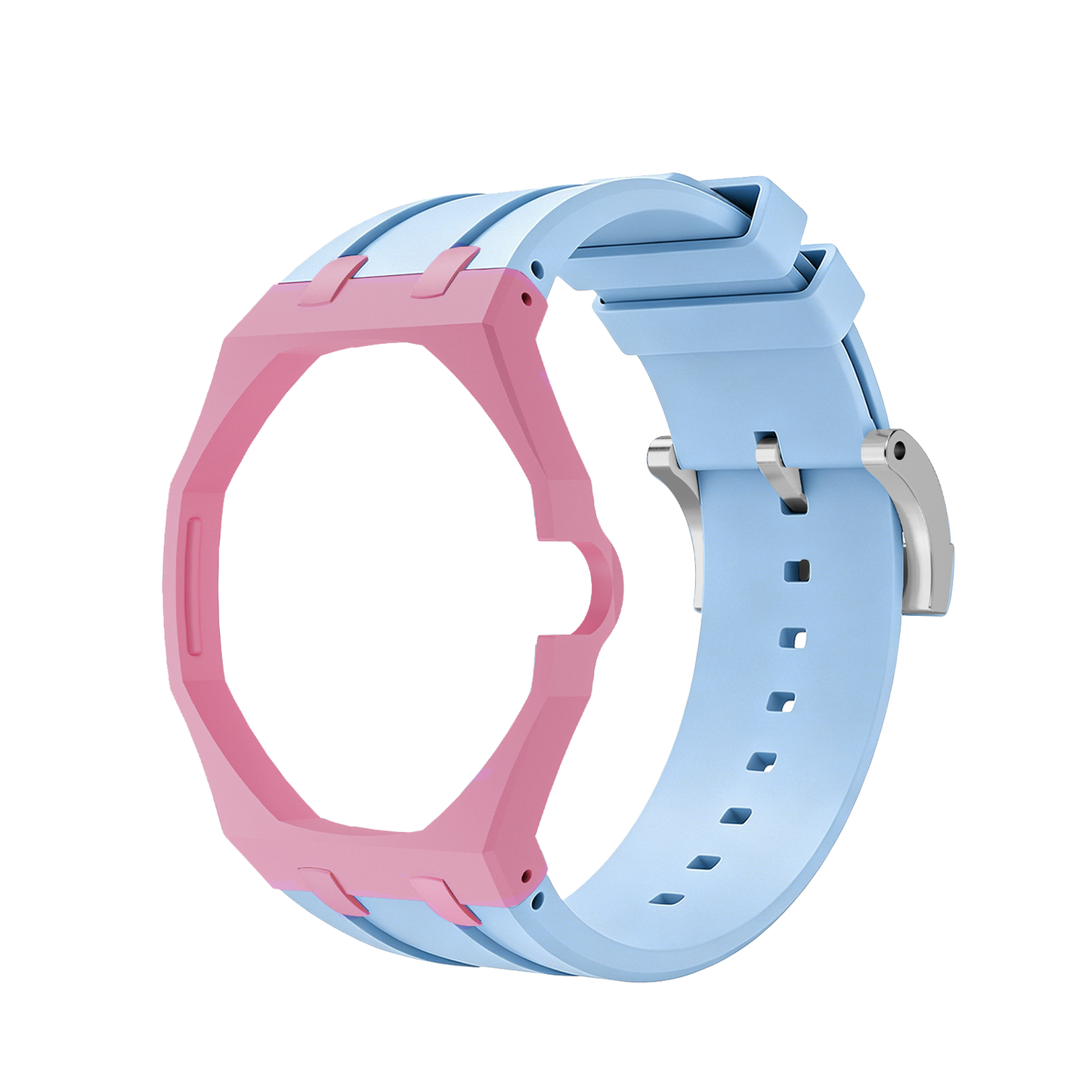 [LunaMar]Royal Oak Pop Exclusive Bioceramic Case & Silicone Strap Mix Color