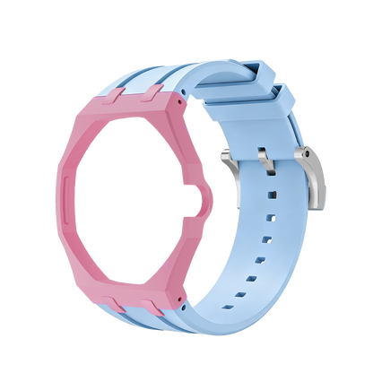 [LunaMar]Royal Oak Pop Exclusive Bioceramic Case & Silicone Strap Mix Color