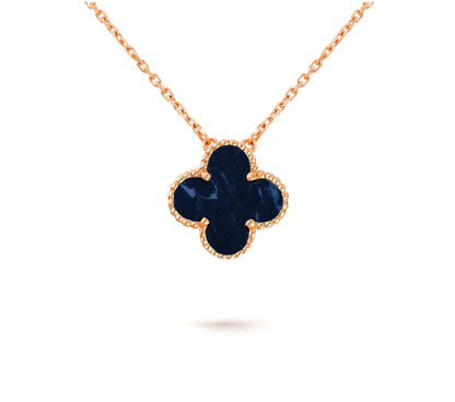 [LunaMar]15MM CLOVER FLOWER PENDANT NECKLACE COLLECTION