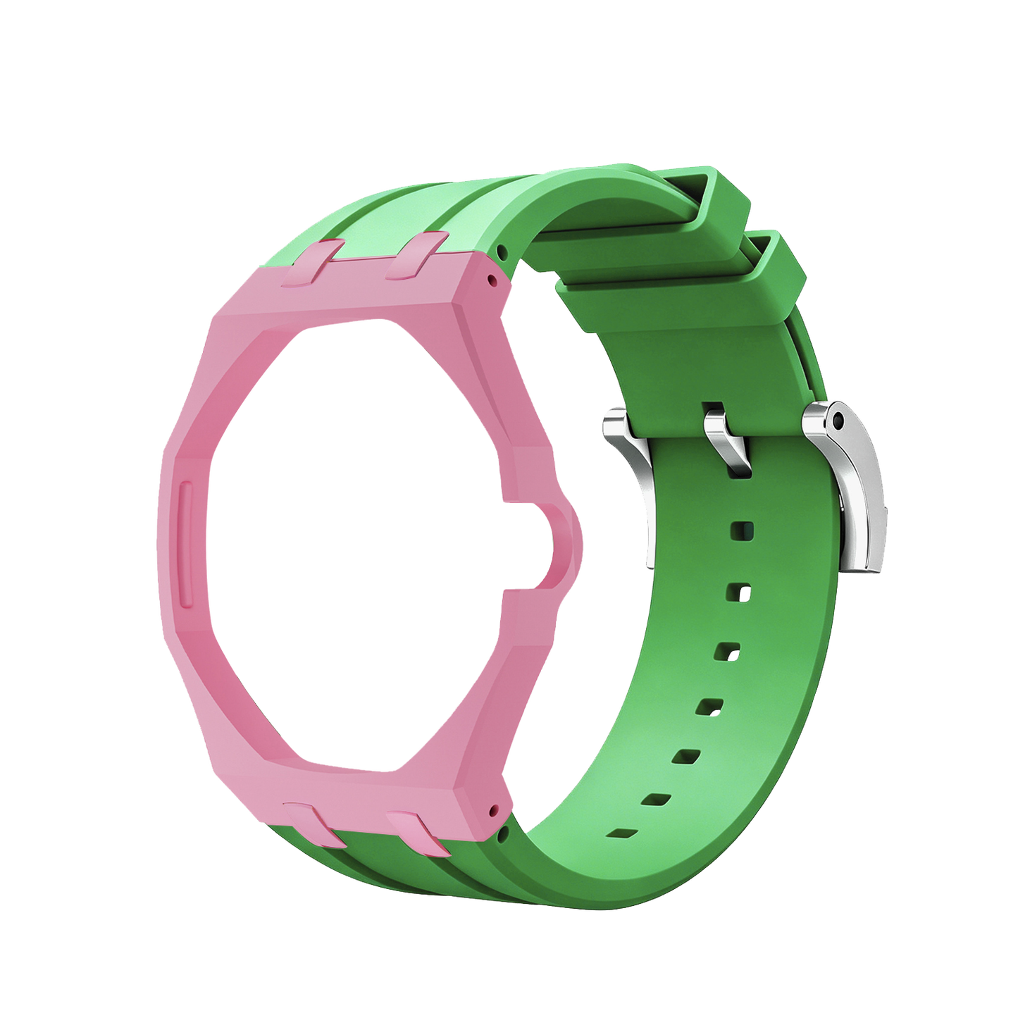 [LunaMar]Royal Oak Pop Exclusive Bioceramic Case & Silicone Strap Mix Color