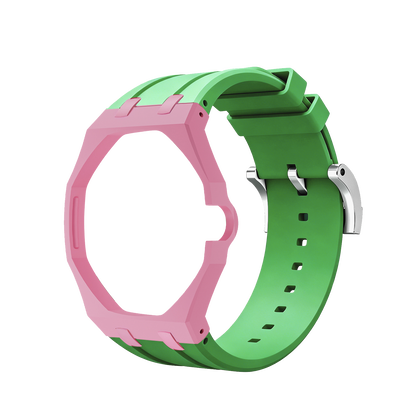 [LunaMar]Royal Oak Pop Exclusive Bioceramic Case & Silicone Strap Mix Color