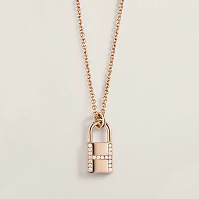 [LunaMar]HM ADVANCED NICHE LOCK HEAD NECKLACE DIAMONDS