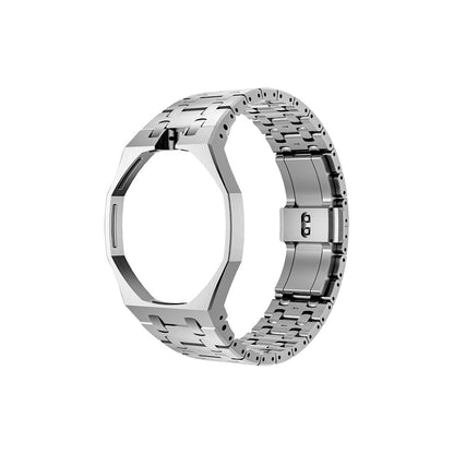 [LunaMar]OAK POP EXCLUSIVE SILVER STEEL STRAP