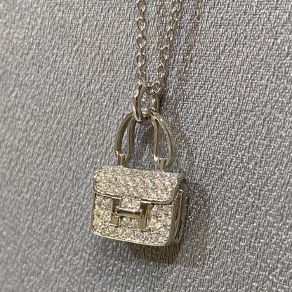 [LunaMar]CONSTANCE PEDANT DIAMOND NECKLACE