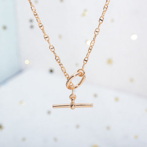 [LunaMar]ECHAPPEE NECKLACE ROSE GOLD