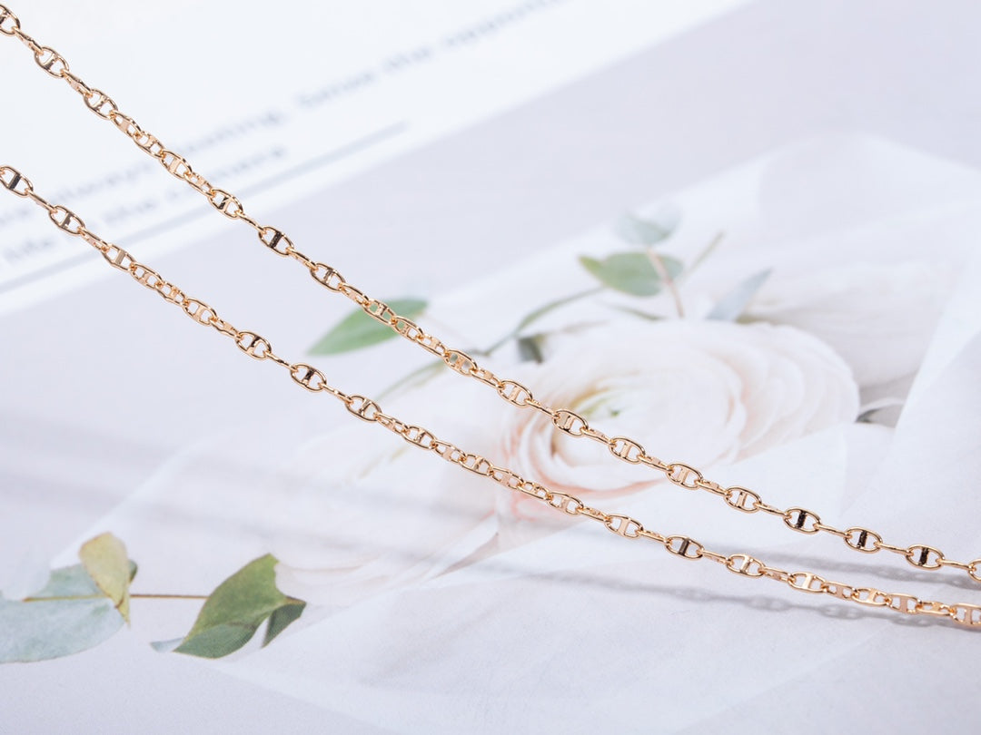 [LunaMar]ECHAPPEE NECKLACE ROSE GOLD