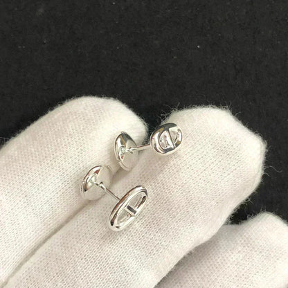 [LunaMar]CHAINE SMALL EARRINGS GOLD AND SILVER