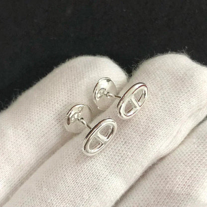 [LunaMar]CHAINE SMALL EARRINGS GOLD AND SILVER