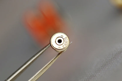[LunaMar]MINI POP H EARRINGS ORANGE