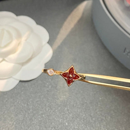 [LunaMar]STAR 1 DIAMOND OPEN RING