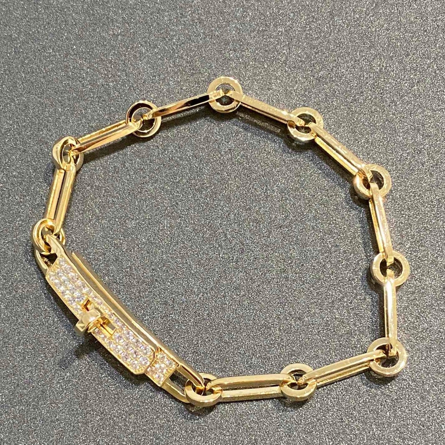 [LunaMar]CHAINE BRACELET SMALL MODEL DIAMOND