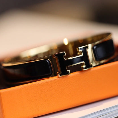 [LunaMar]H BRACELET 12MM GOLD