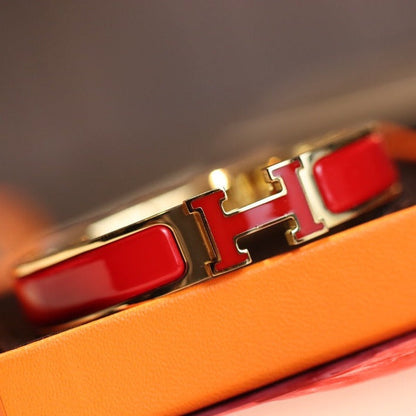 [LunaMar]H BRACELET 12MM GOLD