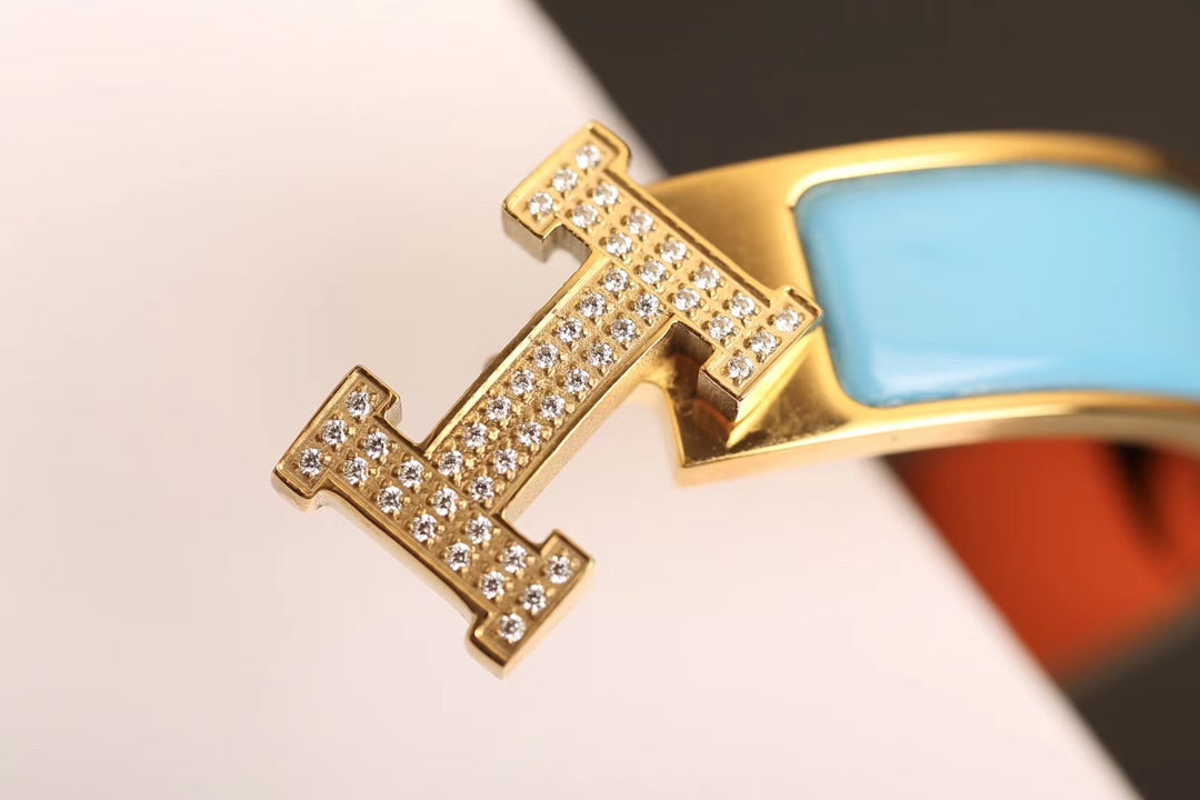 [LunaMar]H CLOUD BLUE BRACELET GOLD DIAMOND