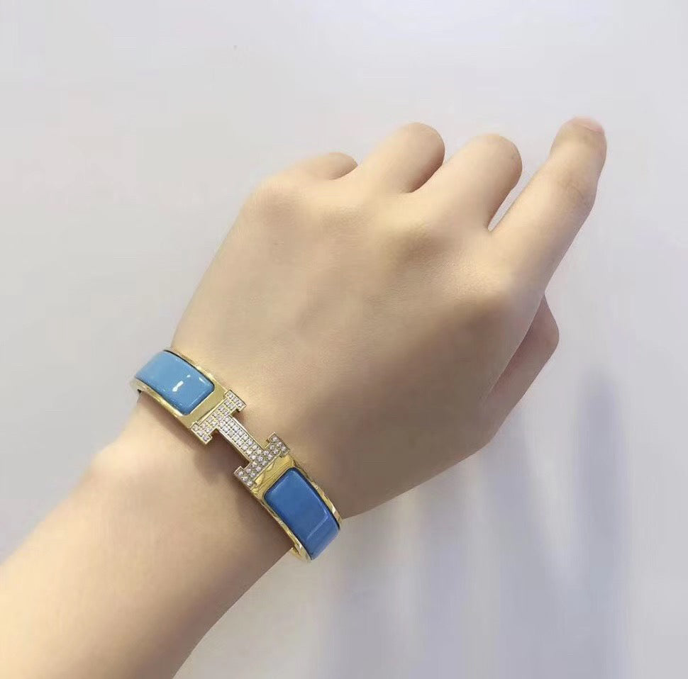 [LunaMar]H CLOUD BLUE BRACELET GOLD DIAMOND