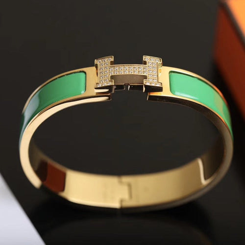 [LunaMar]H BRACELET GOLD DIAMOND